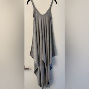 Grey Knit Harem Jumpsuit